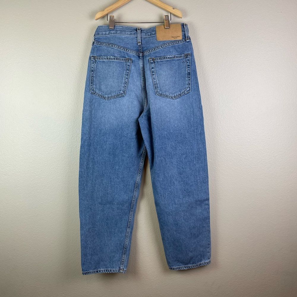 Rag & Bone 90s High-Rise Straight - Celestial - Picture 6 of 9